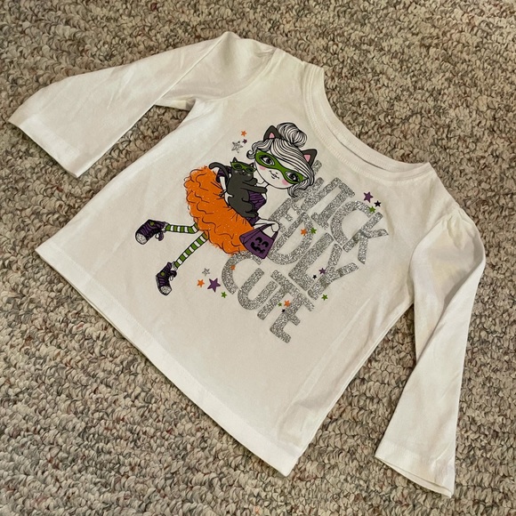 Lot of 2 Halloween Children’s Place long-sleeved shirts-Size 18-24 mo - Picture 4 of 12